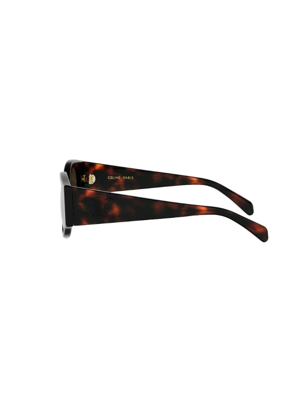 New CELINE Women's Sunglasses Acetate Frame TRIOMPHE STAMP CL40341U 52F 50 Round
